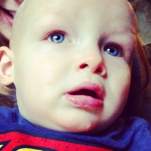 My 2 year old cousin Henry. He has the softest most beautiful skin. AHHH Isn't he just so presh?
